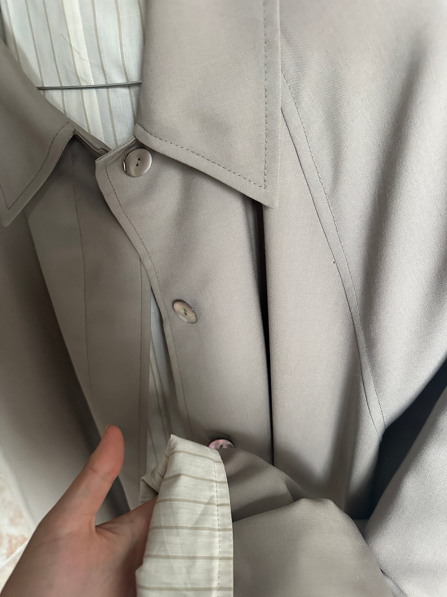 Trench primaverile sabbia