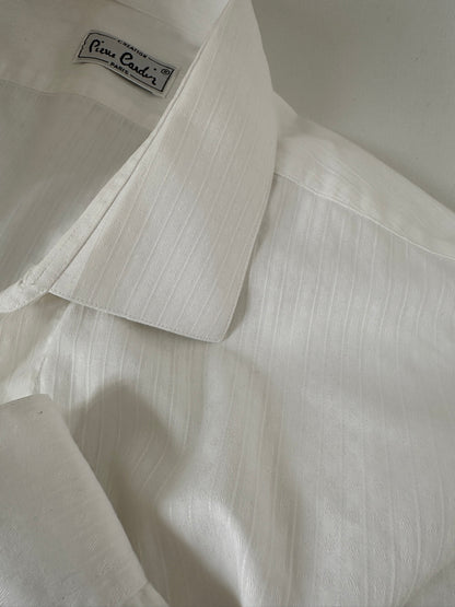 Pierre Cardin white cotton shirt