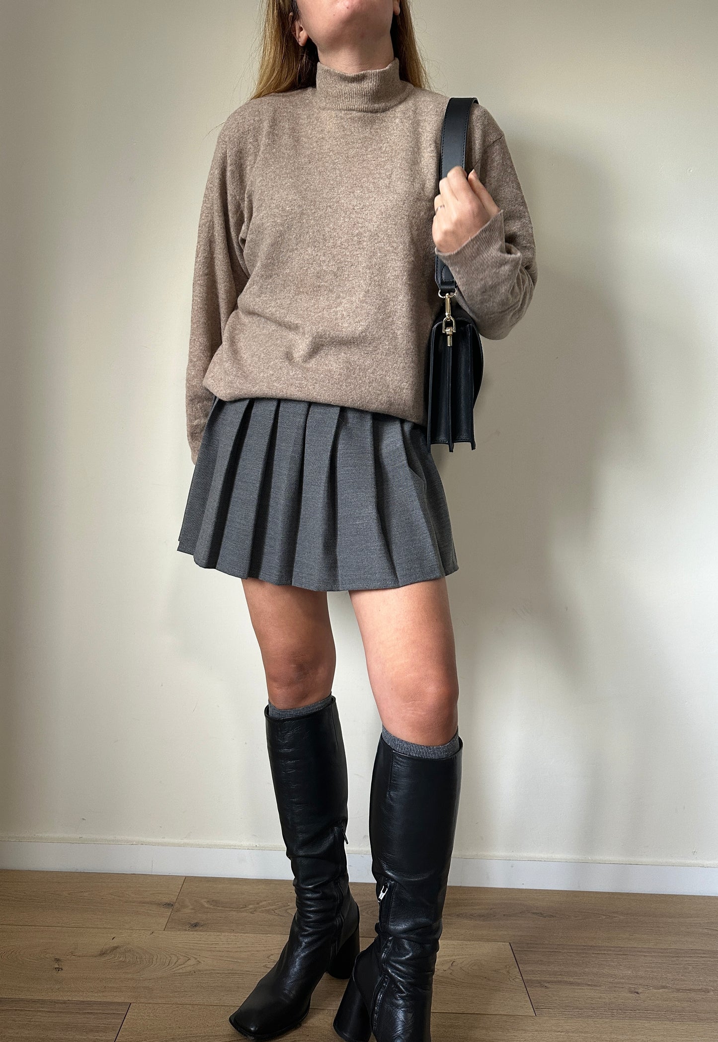 Wool and cachemire pullover