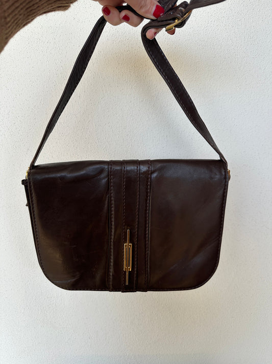 Crossbody leather bag