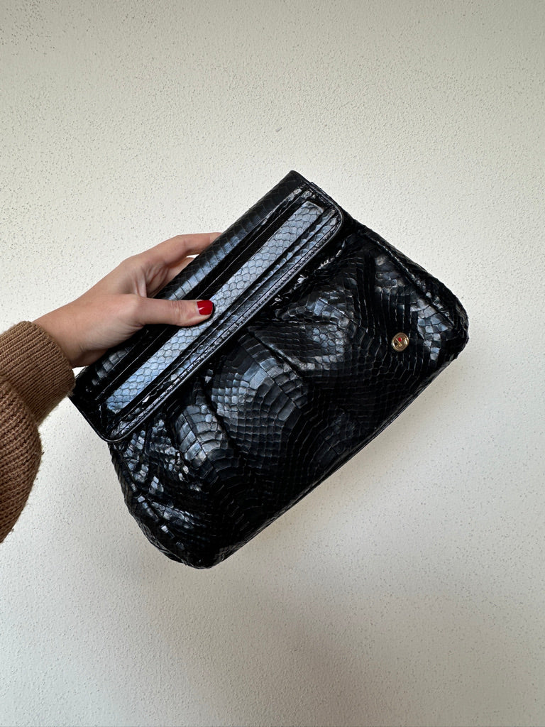 Phyton pouch bag