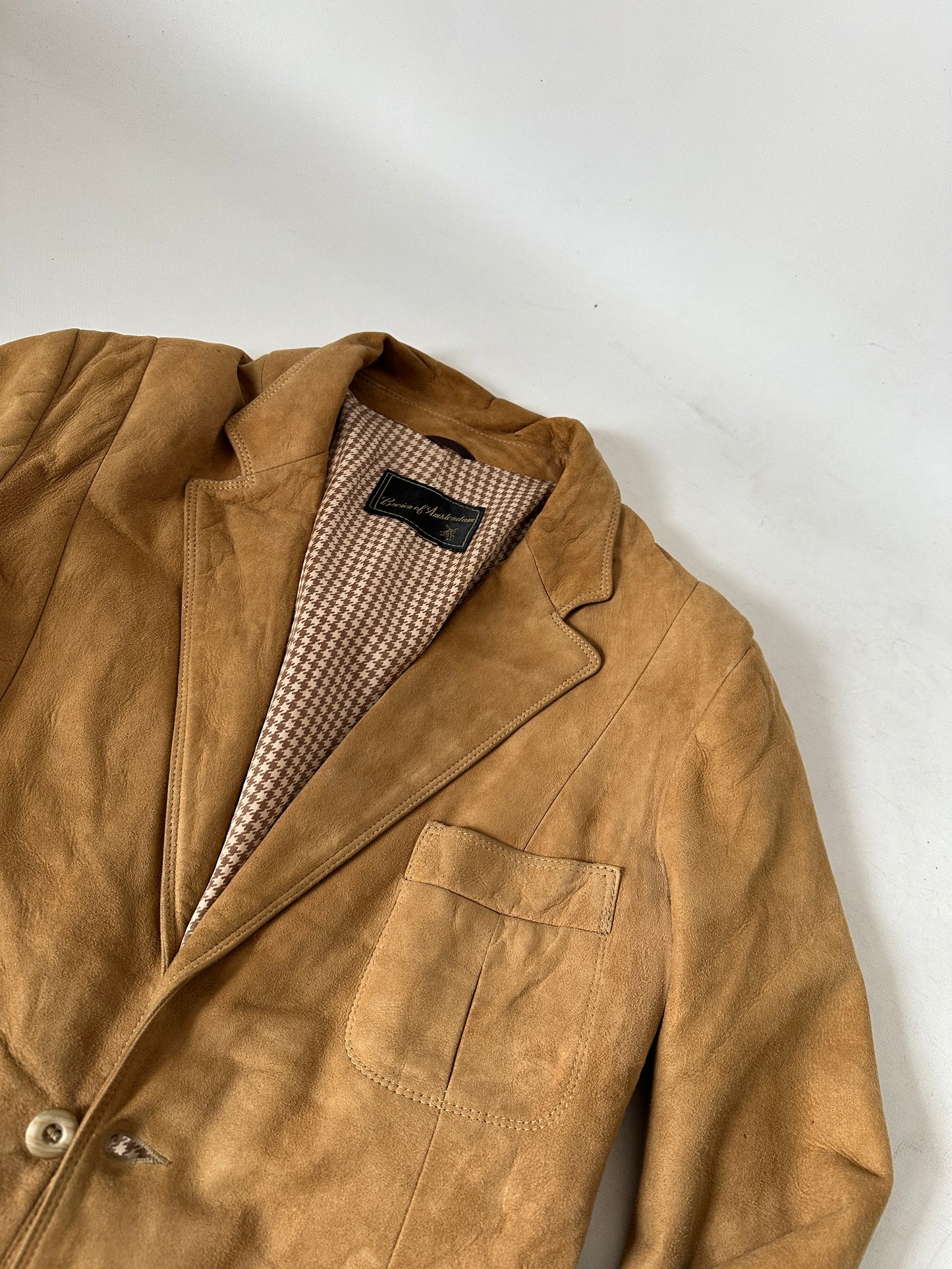 Perfect camel suede jacket
