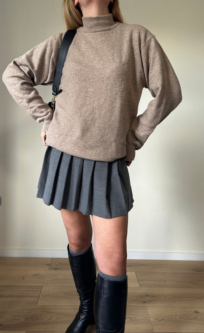 Wool and cachemire pullover