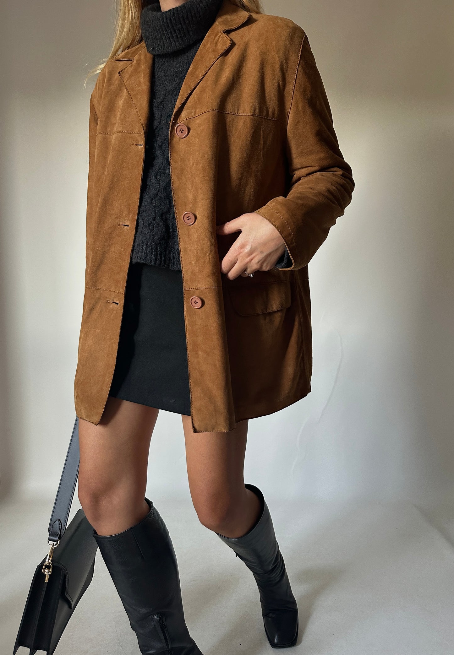 Indispensabile suede jacket