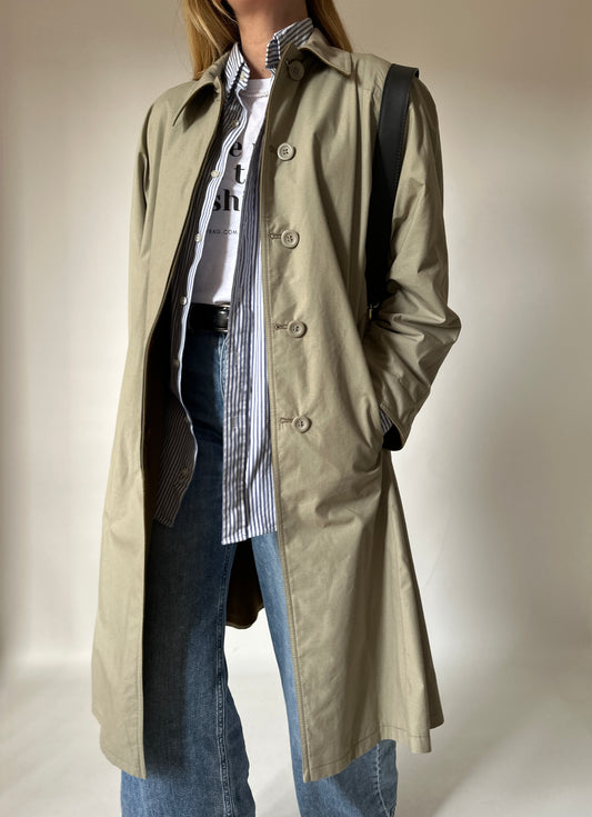 Double face trench coat