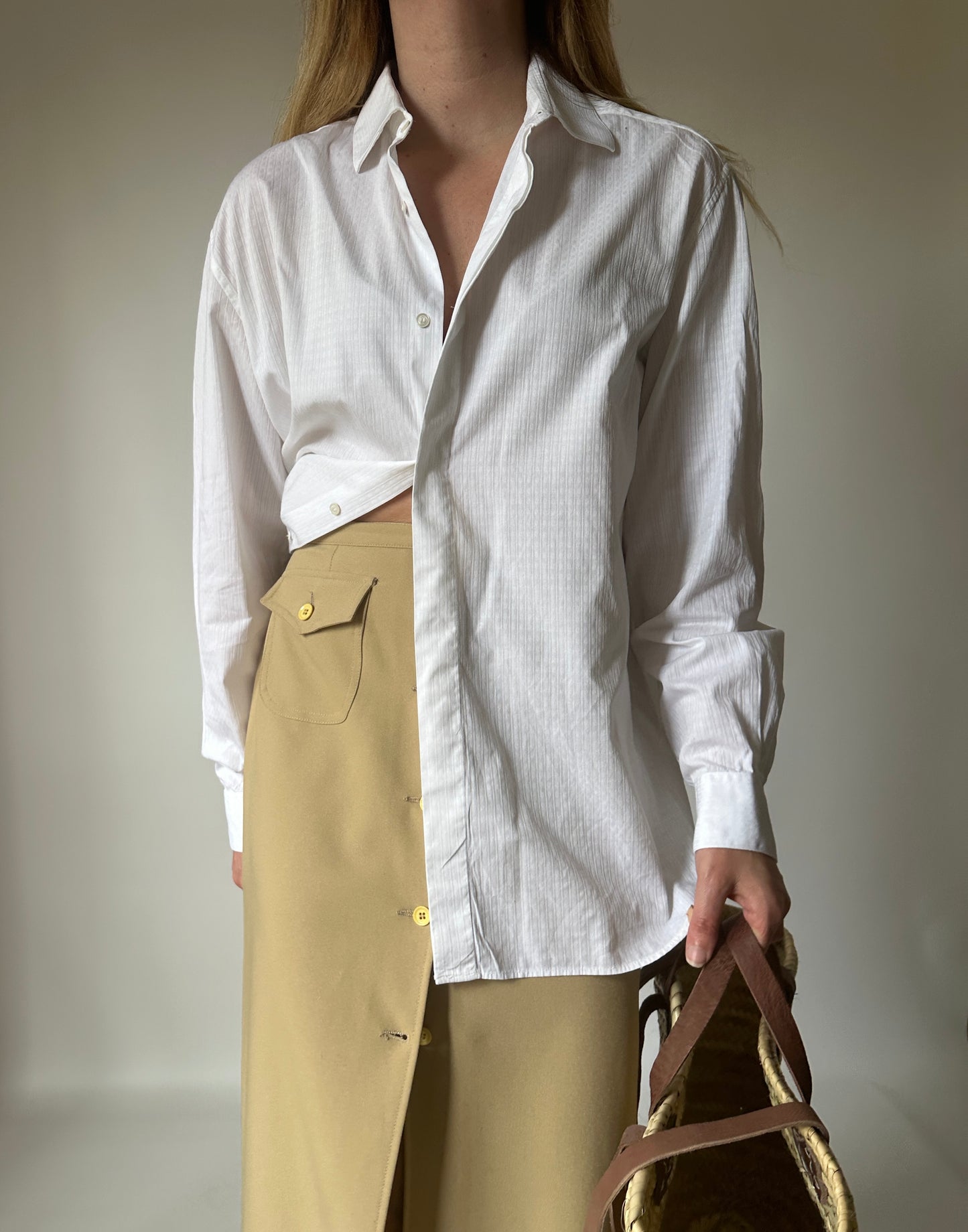 Pierre Cardin white cotton shirt
