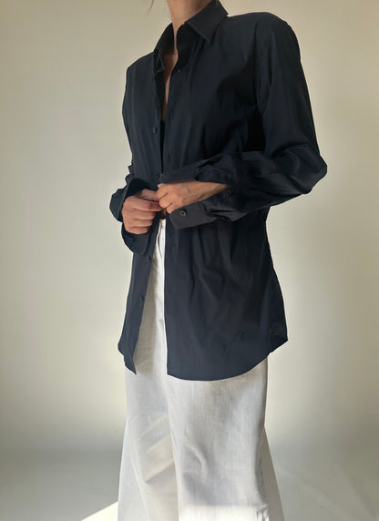 PRADA navy essential shirt