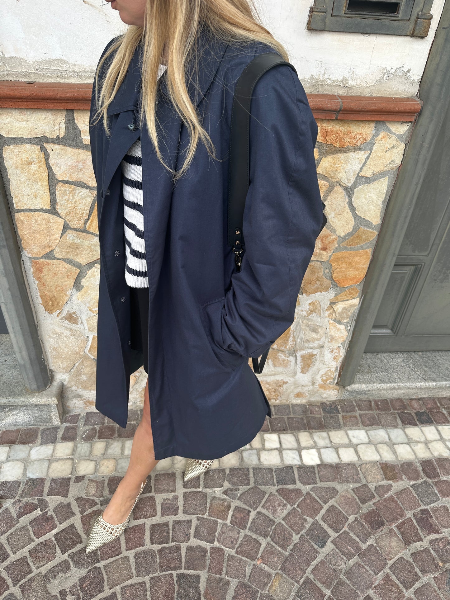 LANCETTI vintage trenchcoat