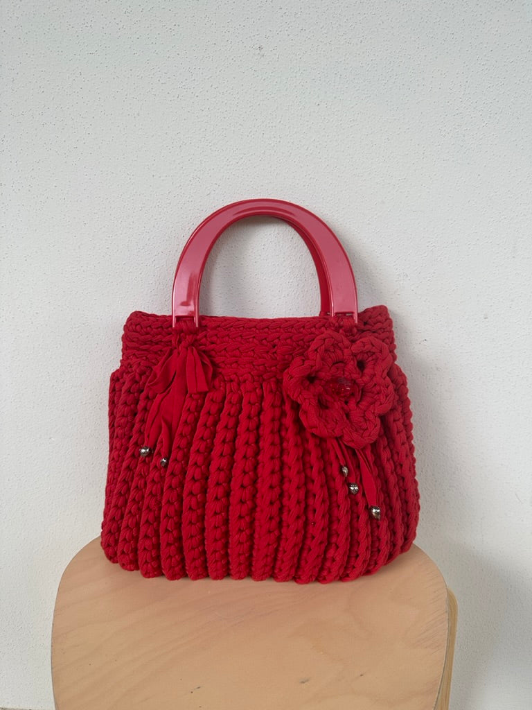 Boho crochet bag