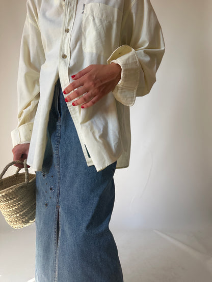 Ben Sherman butter yellow shirt