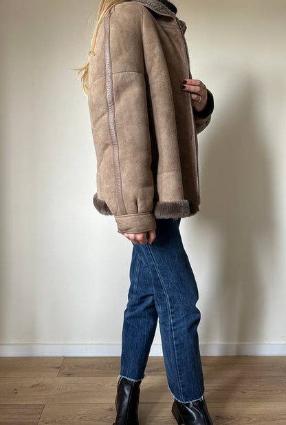 Espanol taupè Shearling