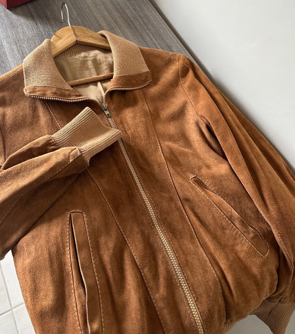 Perfect real suede jacket