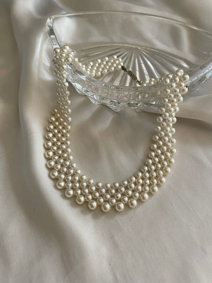 Choker perle vintage