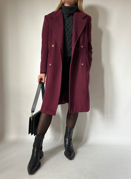 Marella cachemire and wool coat