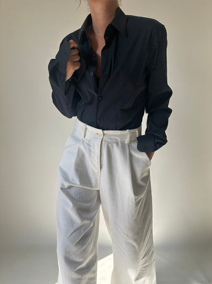 PRADA navy essential shirt