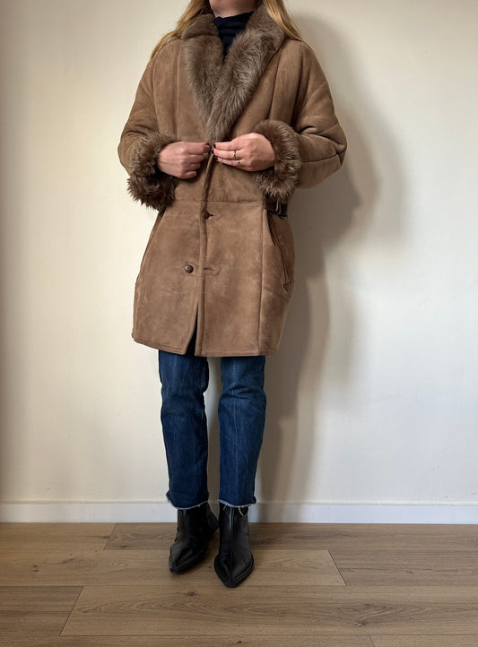 Perfect original Shearling coat