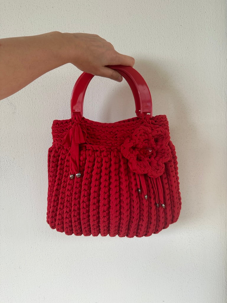 Boho crochet bag