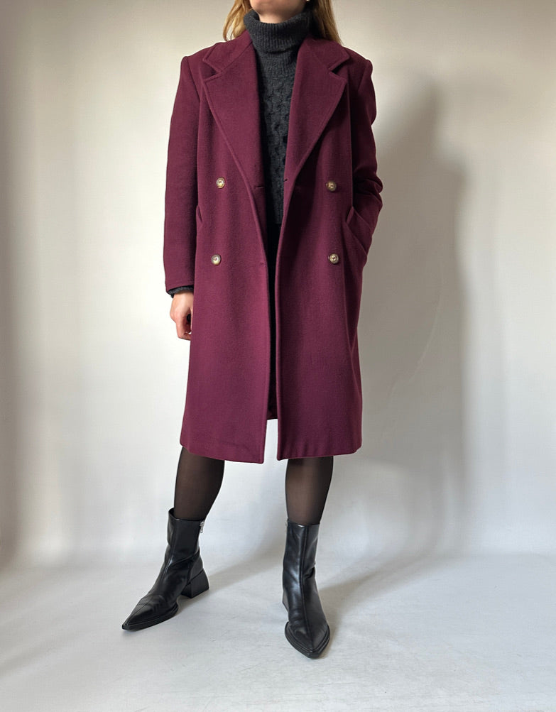 Marella cachemire and wool coat