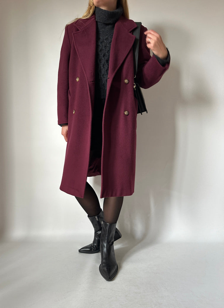 Marella cachemire and wool coat