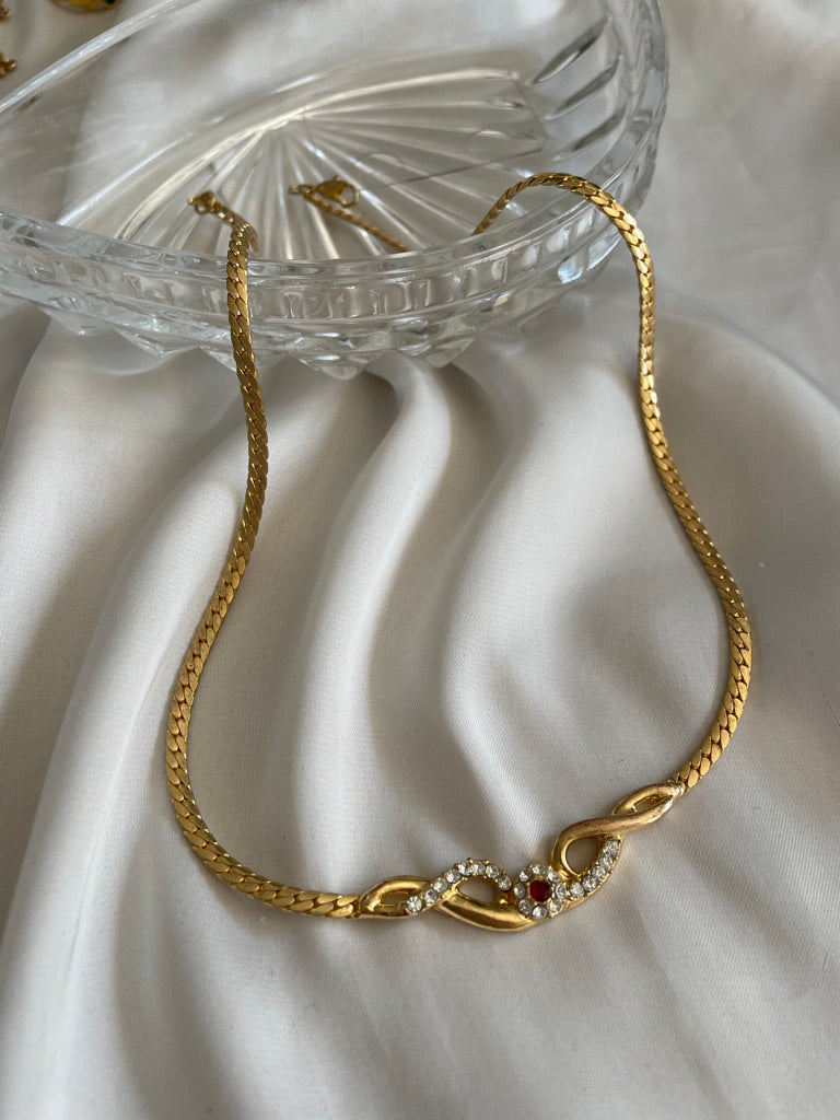 Collier francese infinito brillanti