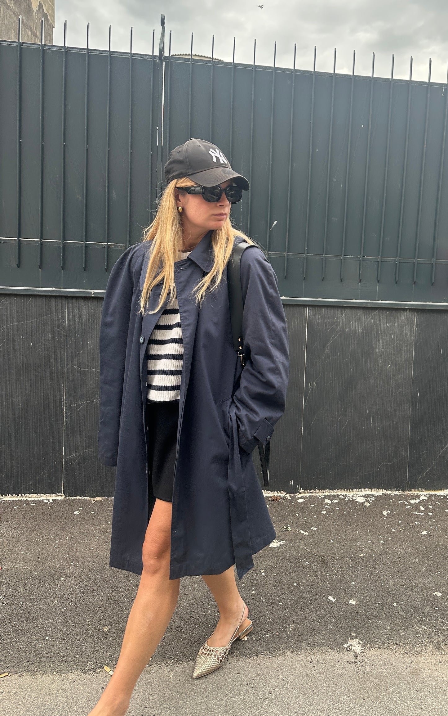 LANCETTI vintage trenchcoat