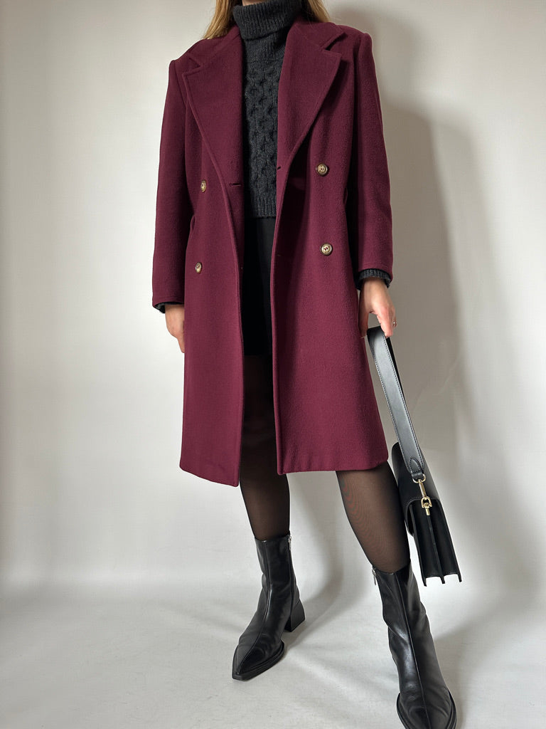 Marella cachemire and wool coat