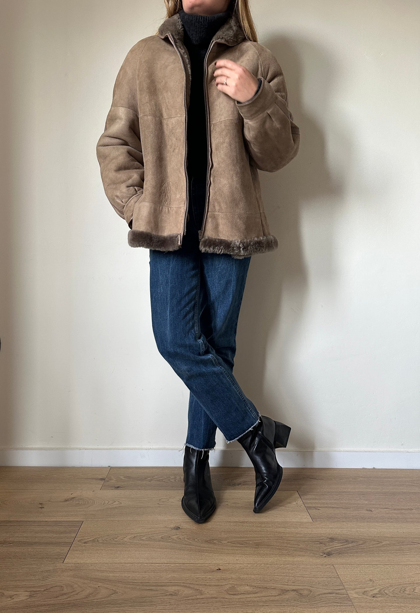 Espanol taupè Shearling