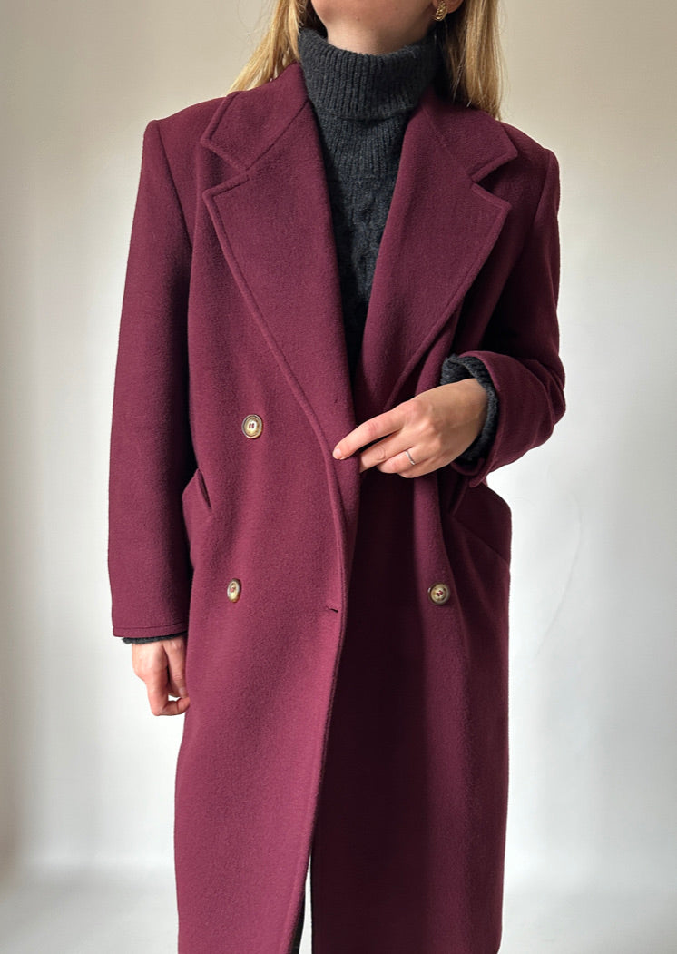 Marella cachemire and wool coat