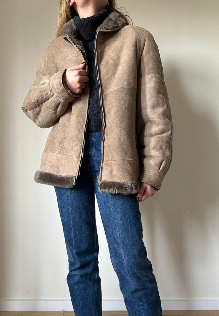 Espanol taupè Shearling