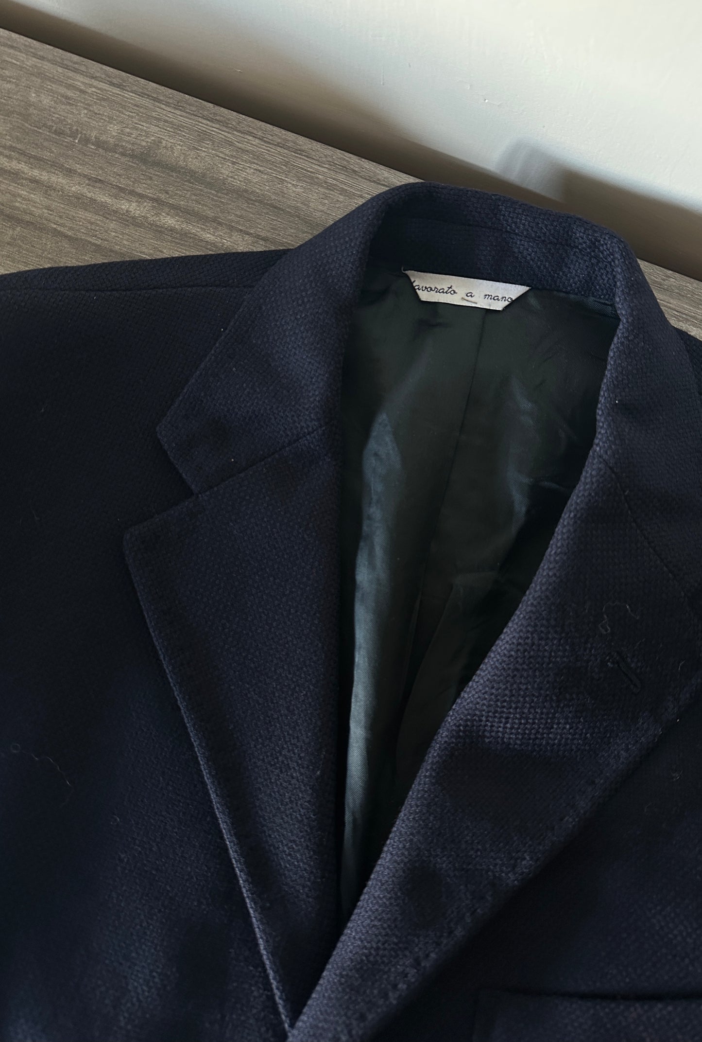 Everyday navy wool blazer