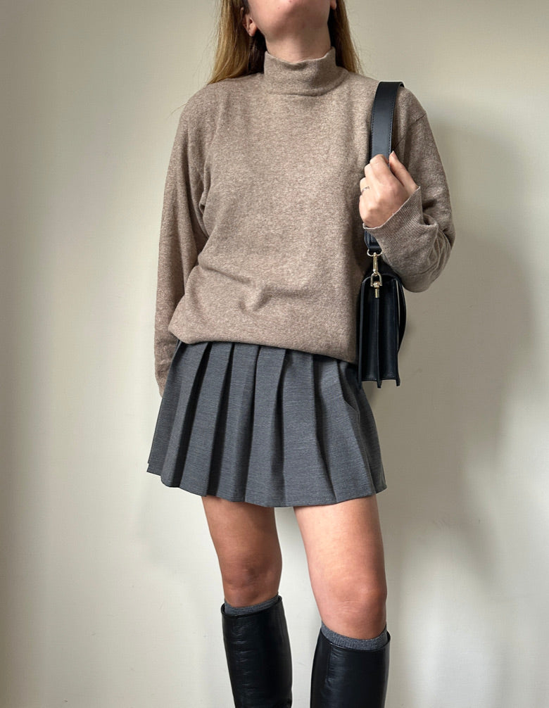 Wool and cachemire pullover