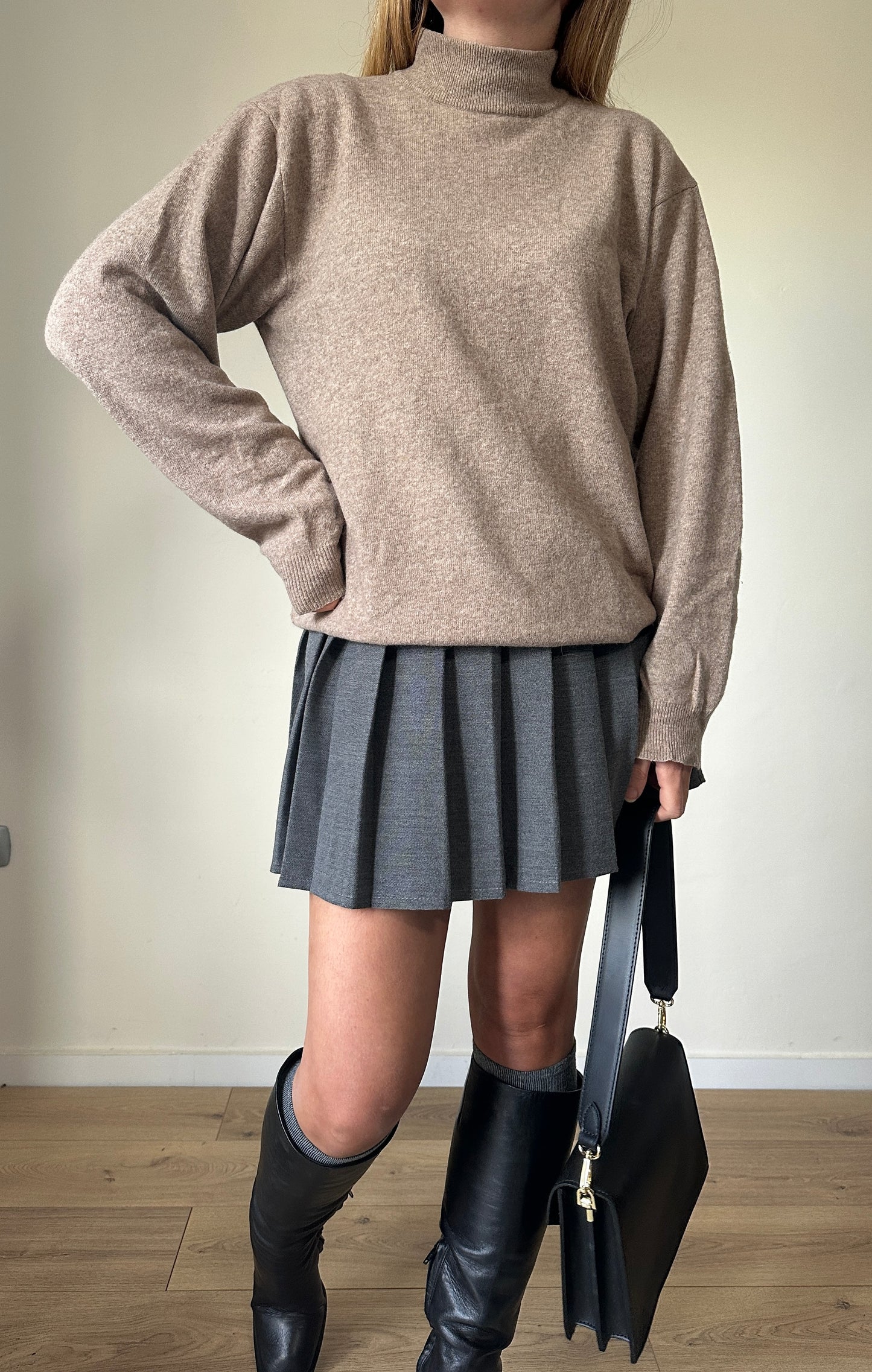 Wool and cachemire pullover