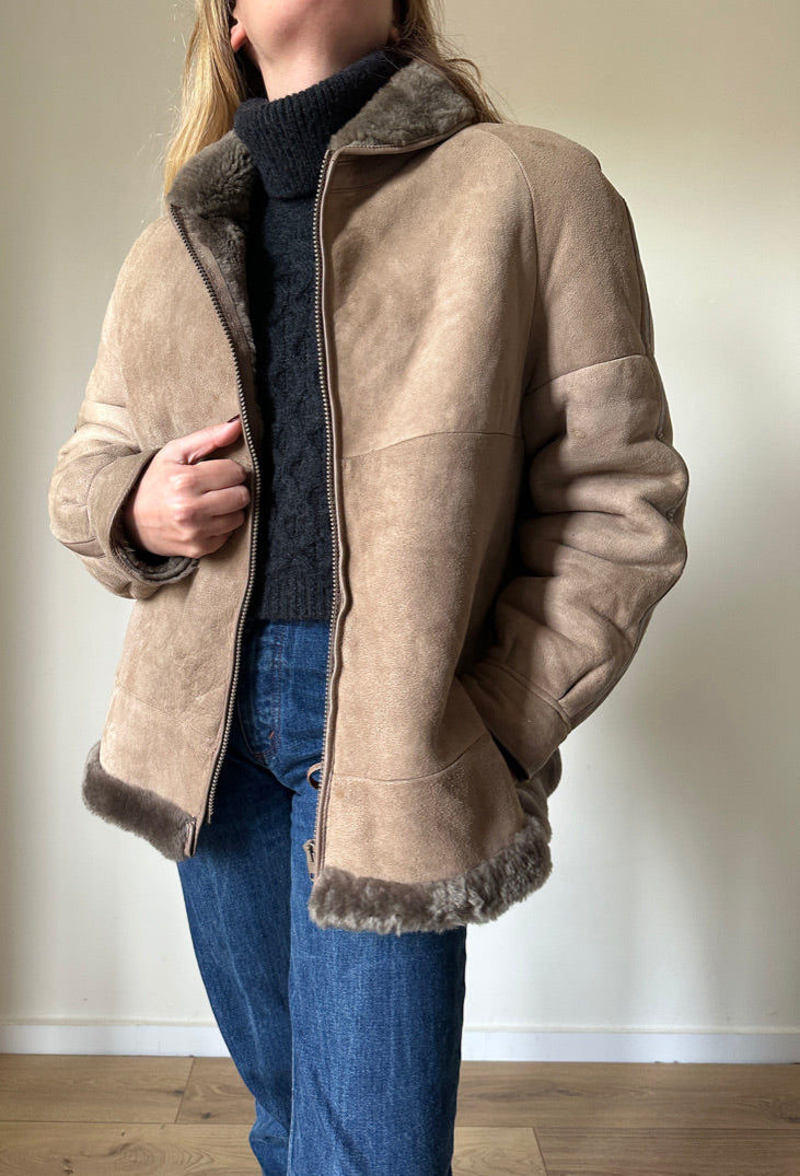 Espanol taupè Shearling