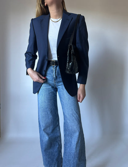 Pure merinos navy perfect blazer