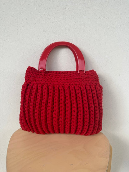 Boho crochet bag