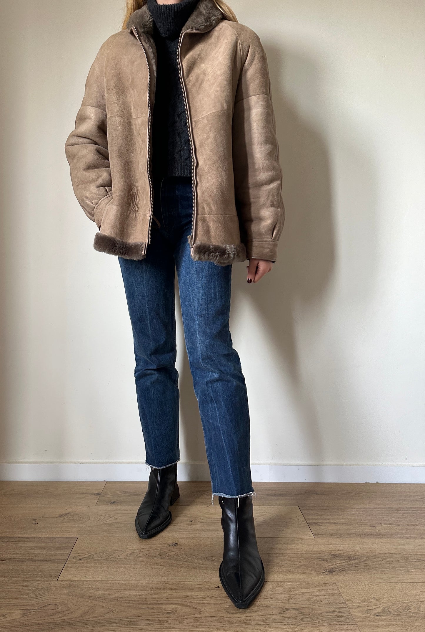 Espanol taupè Shearling