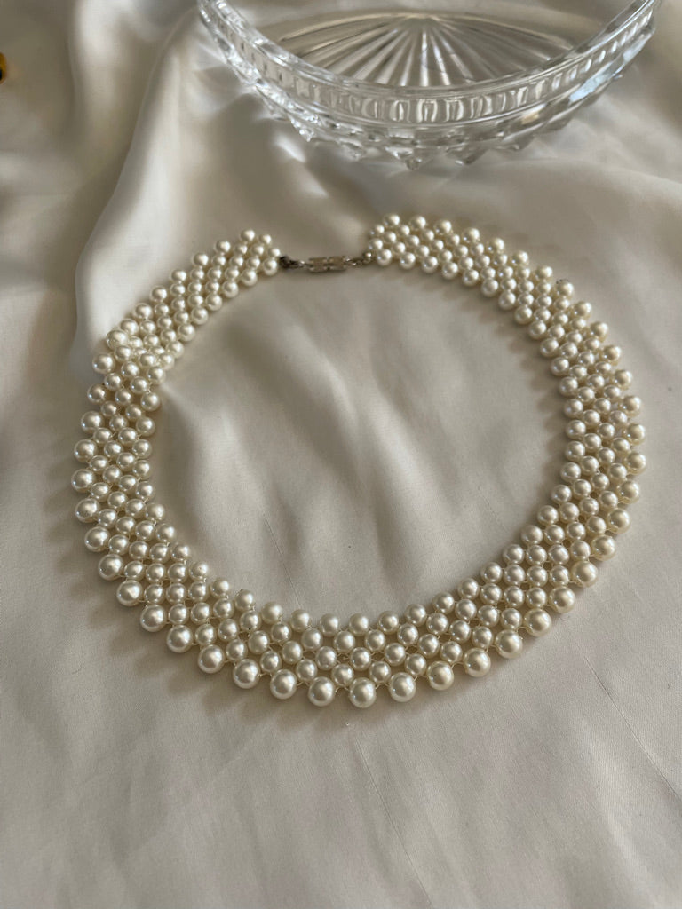 Choker perle vintage