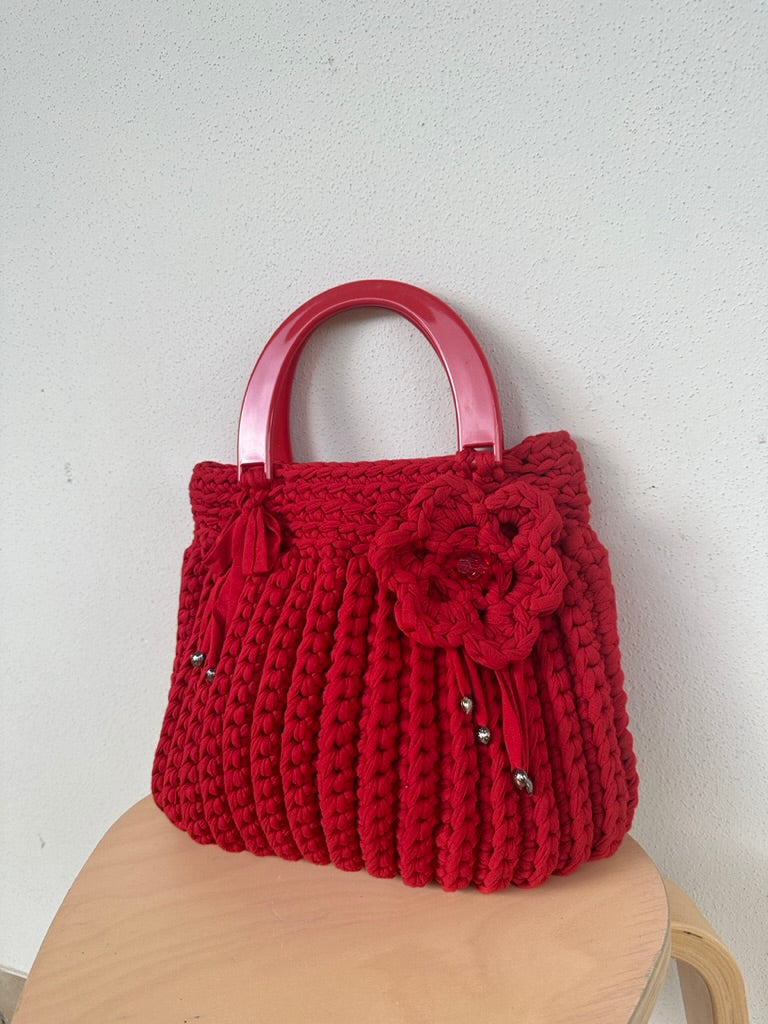 Boho crochet bag