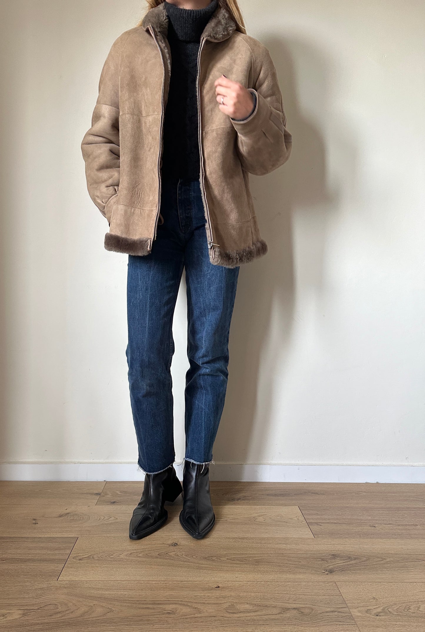 Espanol taupè Shearling