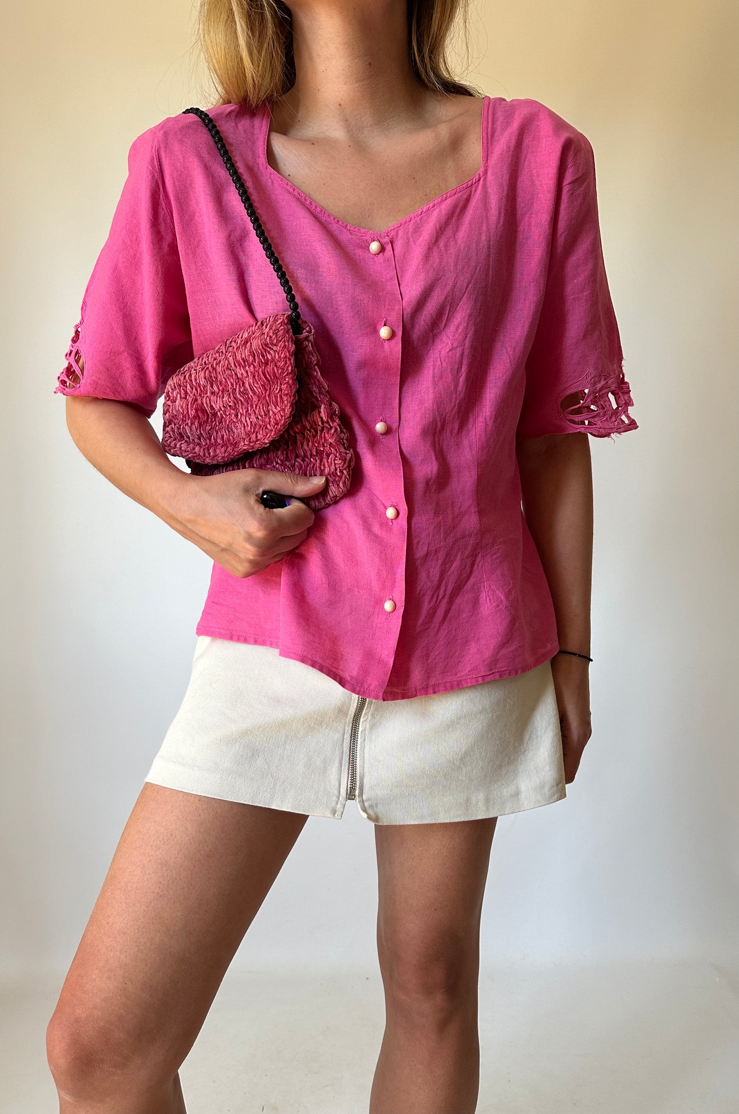 Romantic pink shirt