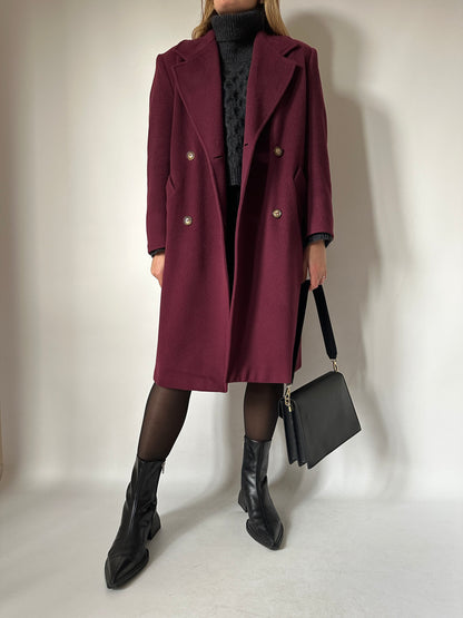 Marella cachemire and wool coat