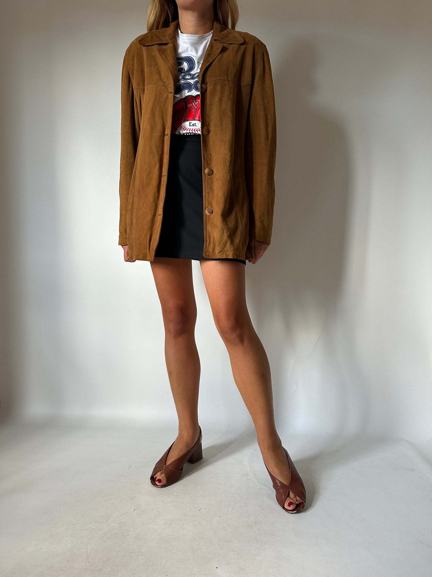 Indispensabile suede jacket