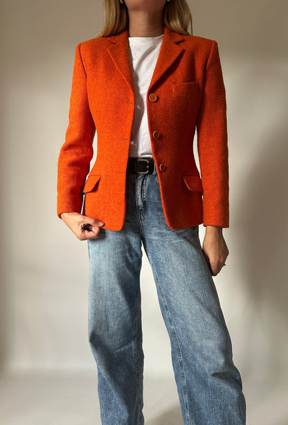 ASPESI cool orange blazer