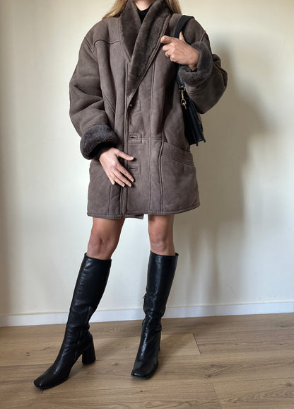 Shearling cioccolato