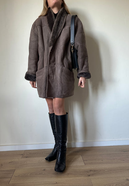 Shearling cioccolato