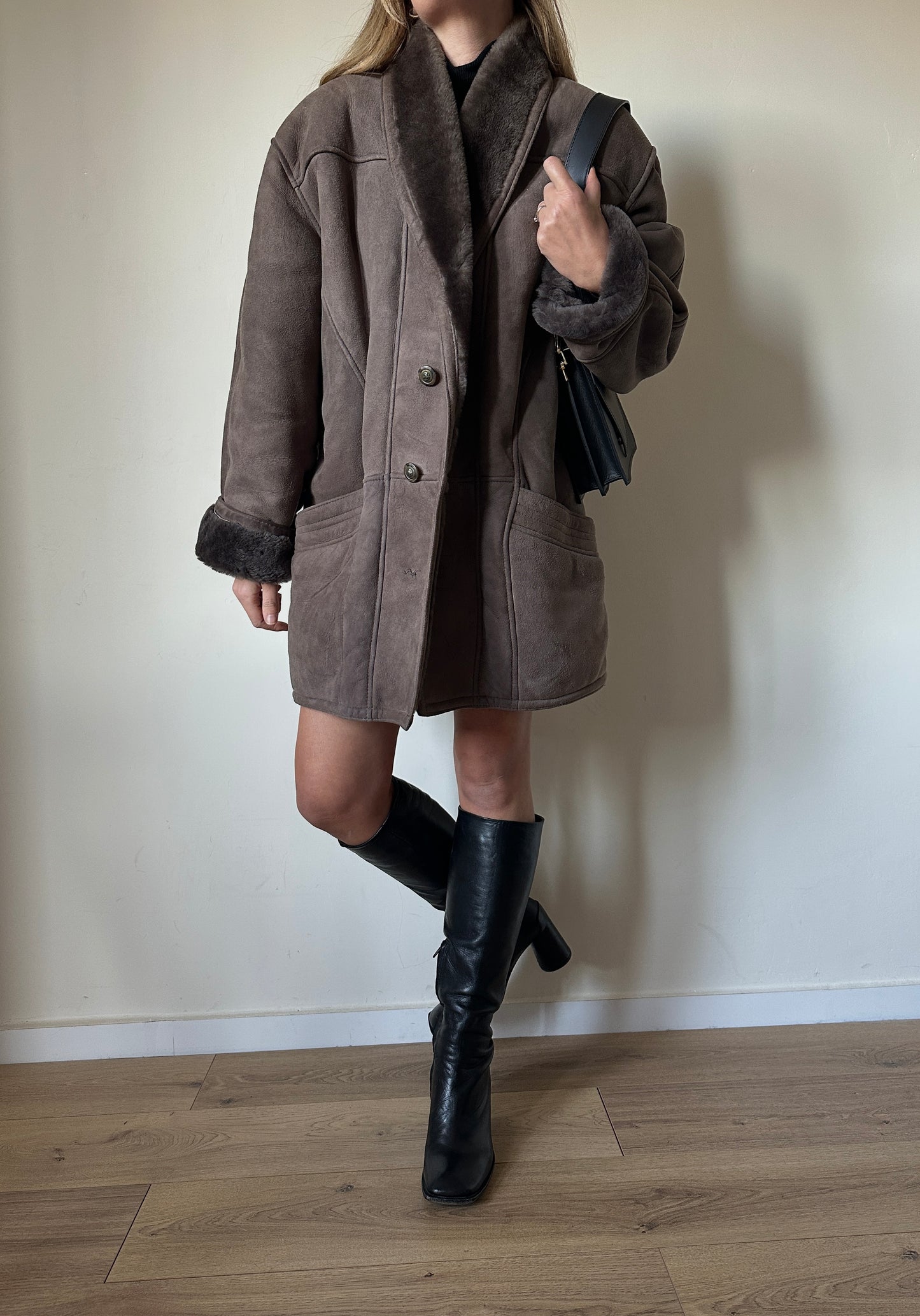 Shearling cioccolato