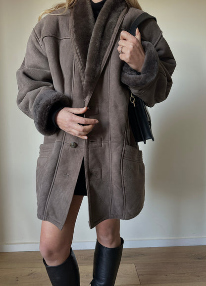 Shearling cioccolato