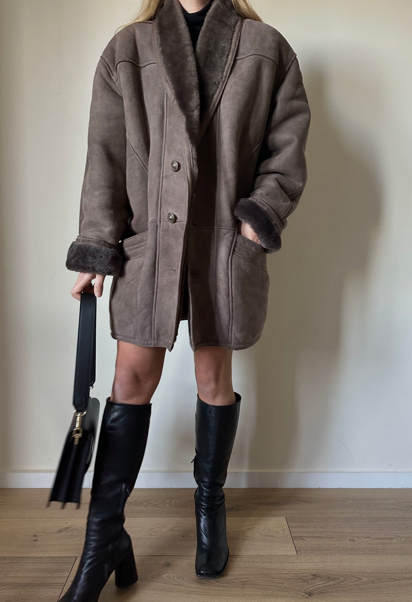 Shearling cioccolato