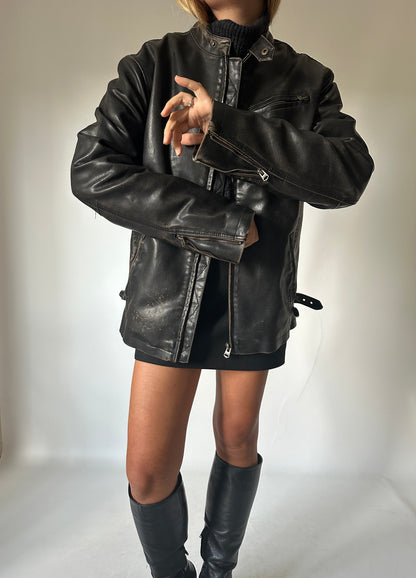 Beautiful used leather jacket