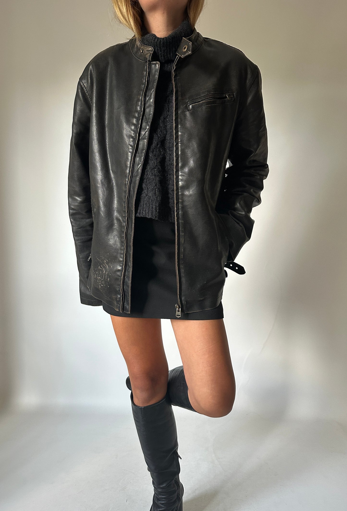 Beautiful used leather jacket